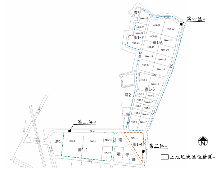 第二、三、四區收件情形